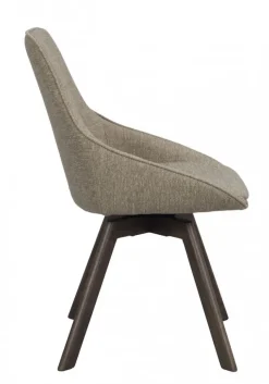 Rowico Home Stol 'Alison' - Mörkbeige/Ek