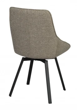 Rowico Home Stol 'Alison' - Mörkbeige/svart