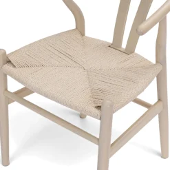 Reforma Stol 'Alta' - Beige/Vit pigmenterad