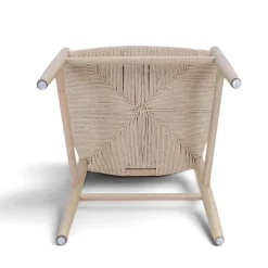 Reforma Stol 'Alta' - Beige/Vit pigmenterad