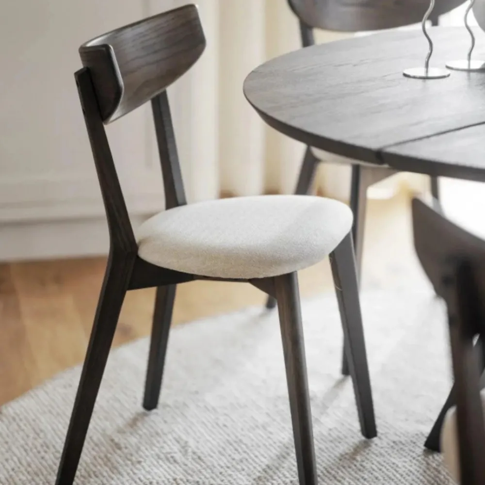 Rowico Home Stol 'Ami' - Brun/ Beige