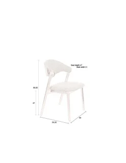 Zuiver Stol 'Babington' - Beige