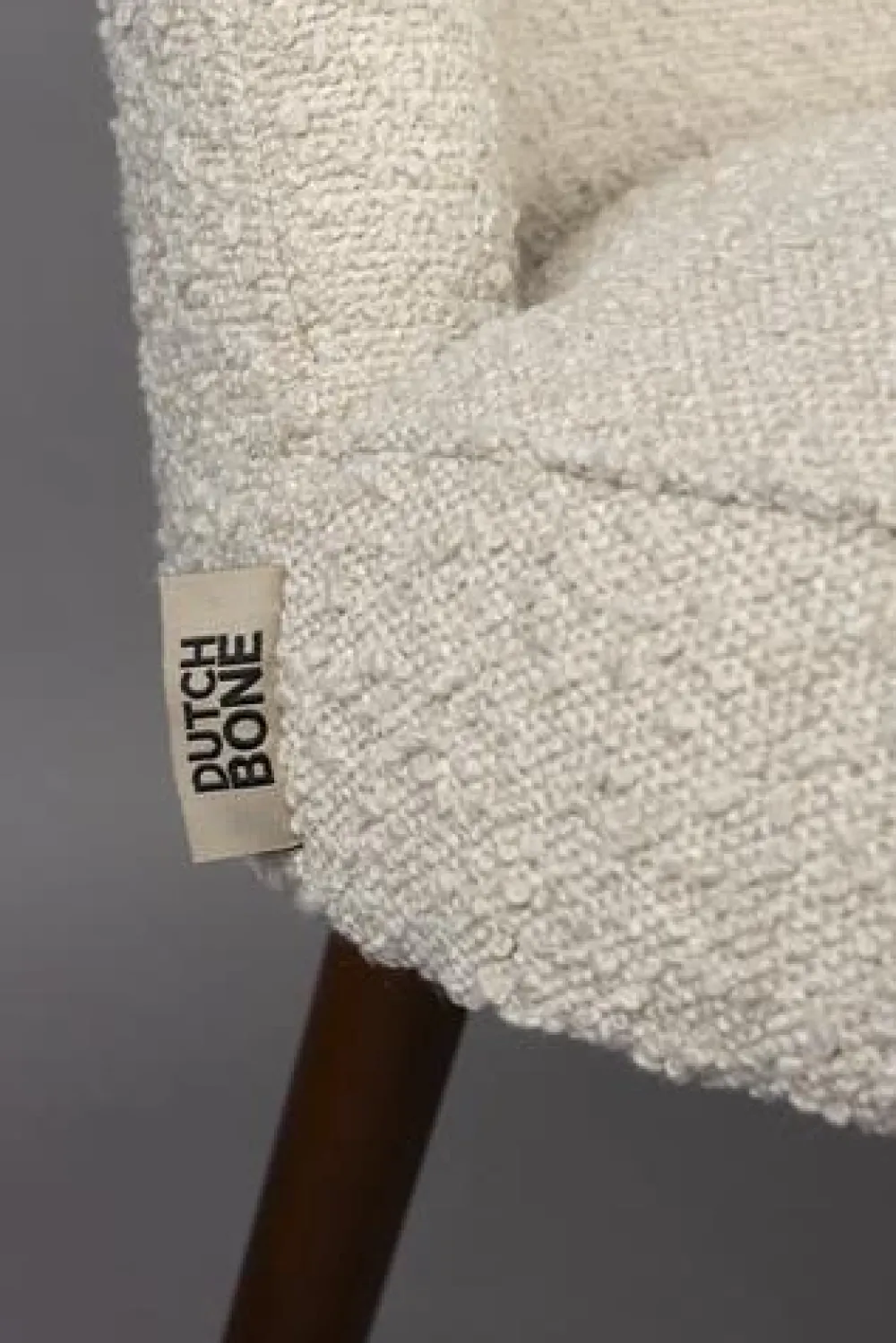 Dutchbone Stol 'Barbara' - Beige