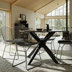 Reforma Stol 'Bertoia' - Silver/Grå