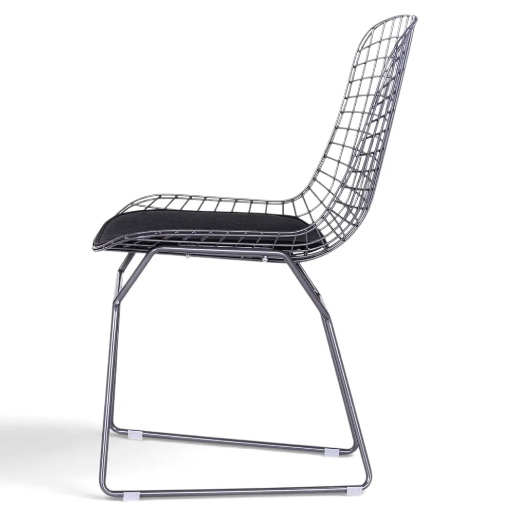 Reforma Stol 'Bertoia' - Silver/Grå