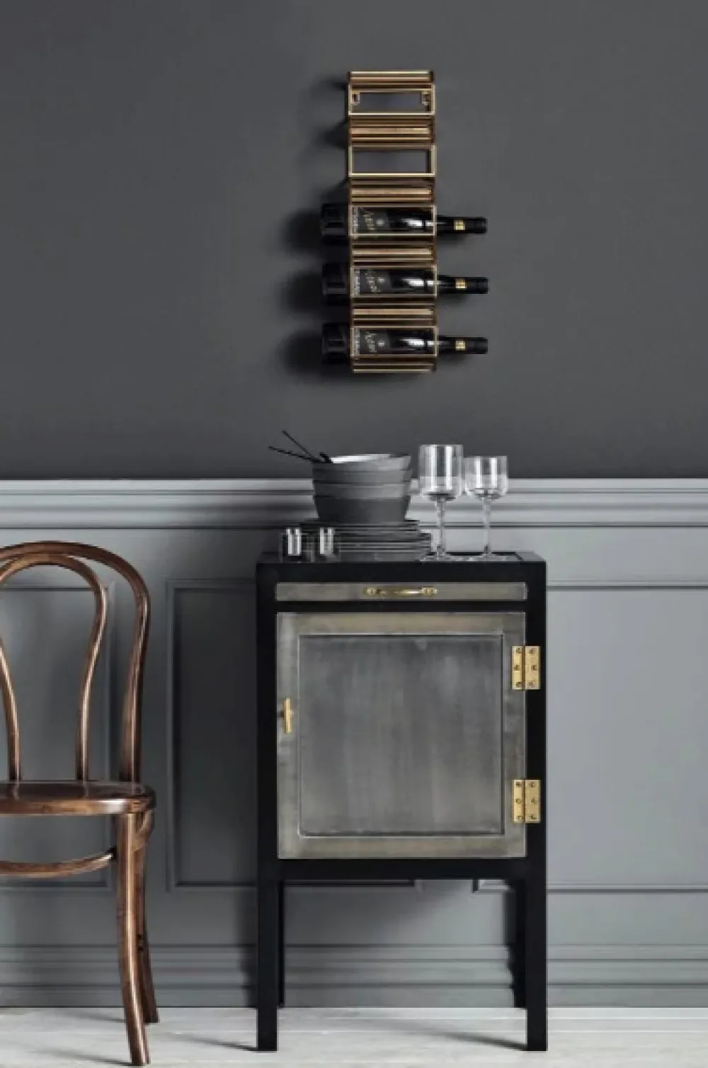 Nordal Stol 'Bistro' - Brun