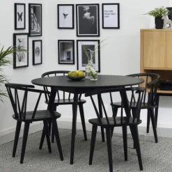 Rowico Home Stol 'Carmen' - Svart