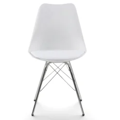 Reforma Stol 'Eris' - Vit/Silver