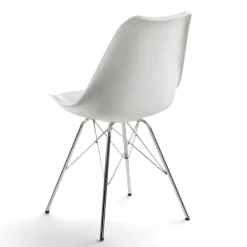 Reforma Stol 'Eris' - Vit/Silver