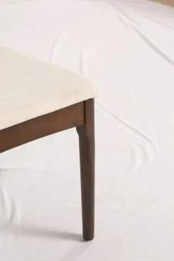 Reforma Stol 'Fager' - Valnöt/Beige