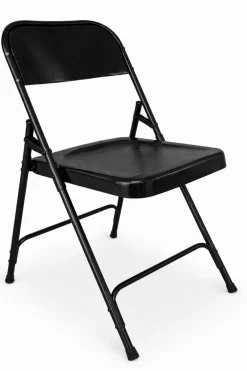 Vintage Stol 'Fold' - Svart