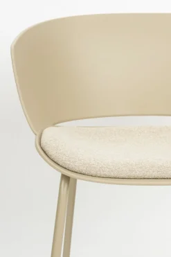 Zuiver Stol 'Jessica' - Beige