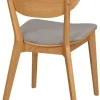 Rowico Home Stol - 'Kato' - Ek/Ljusgrå