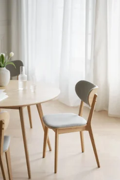 Rowico Home Stol - 'Kato' - Ek/Ljusgrå