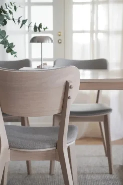 Rowico Home Stol 'Kato' - Grå/beige/vitpigmenterad