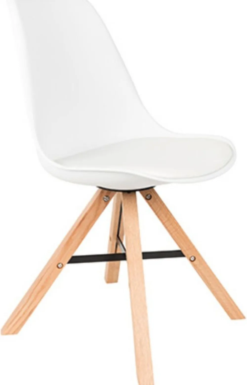 KDESIGN Stol 'Kelly' - Vit