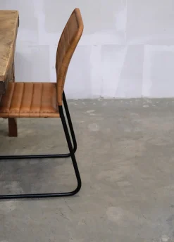 Trademark Living Stol 'Ken' - Läder