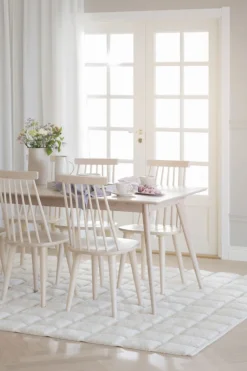 Rowico Home Stol 'Lotta' - Vitpigmenterad