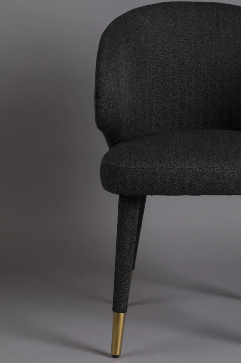 Dutchbone Stol 'Lunar' - Svart