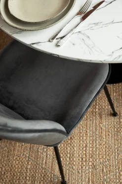 KDESIGN Stol 'Lux' - Grå/Svart