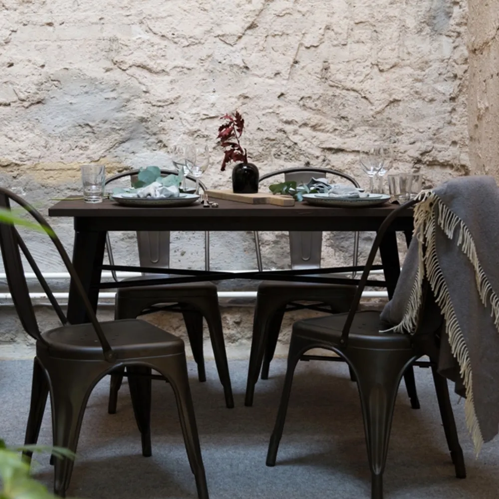 KDESIGN Stol 'Montmartre' - Vintage Koppar