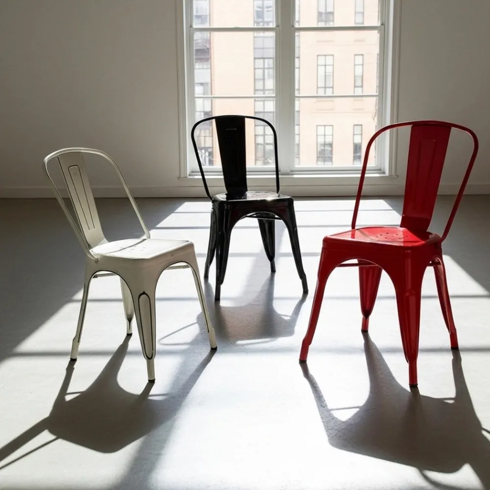 KDESIGN Stol 'Montmartre' - Vintage svart/antik