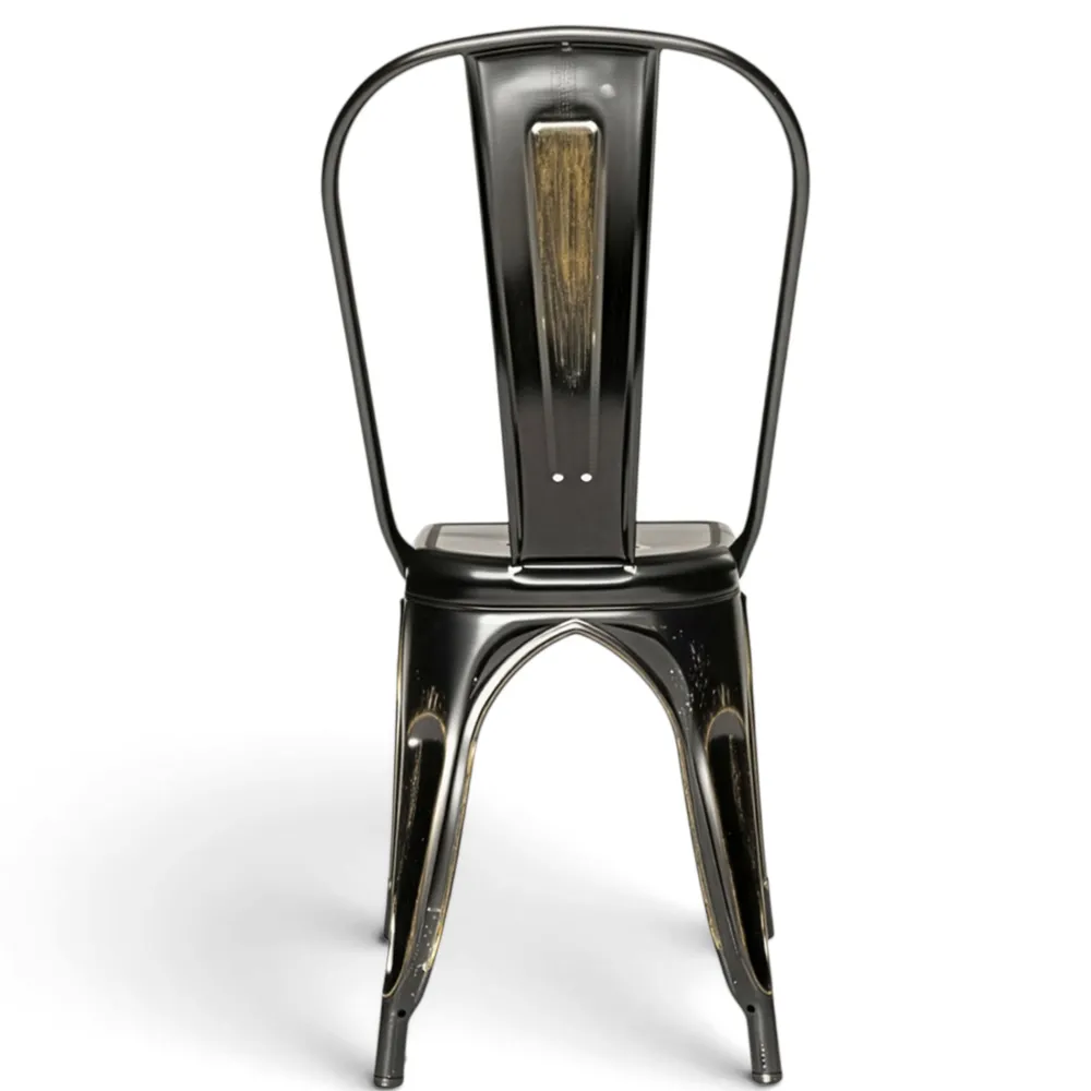 KDESIGN Stol 'Montmartre' - Vintage svart/antik