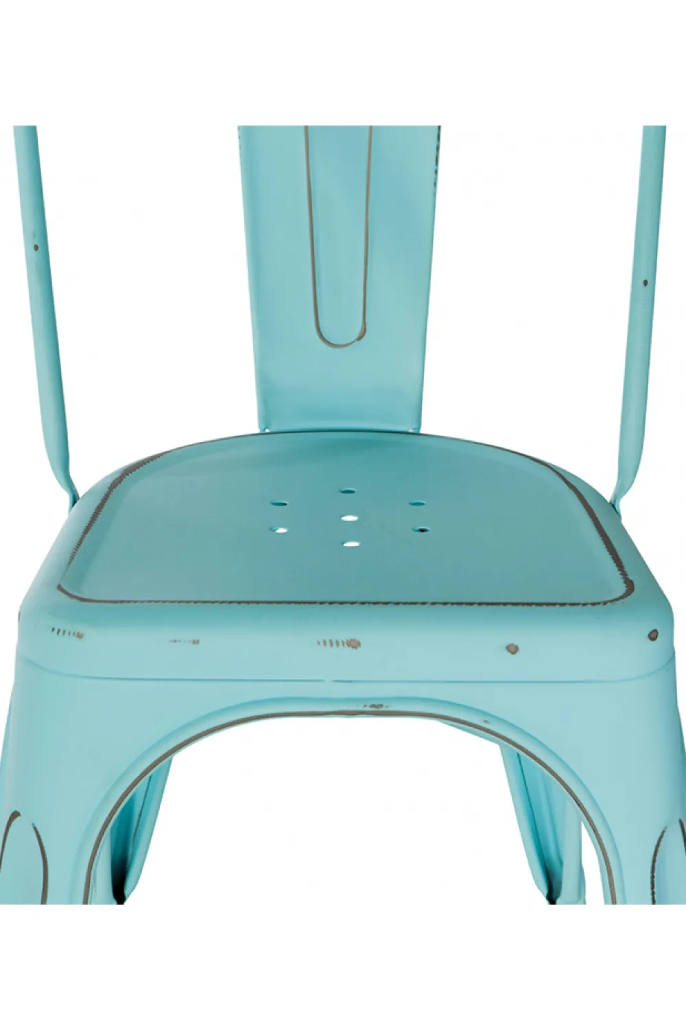 KDESIGN Stol 'Montmartre' - Vintage turkos