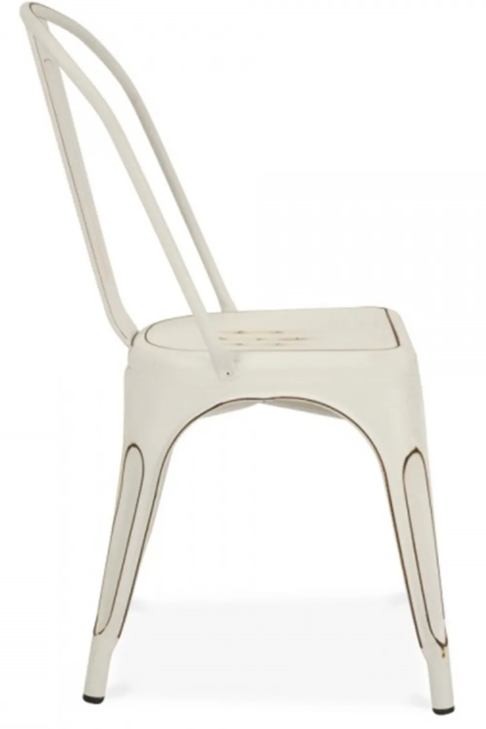 KDESIGN Stol 'Montmartre' - Vintage vit
