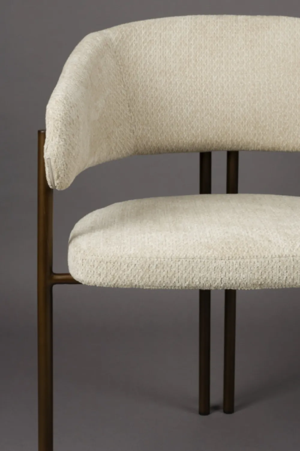Dutchbone Stol 'Nadia' - Beige
