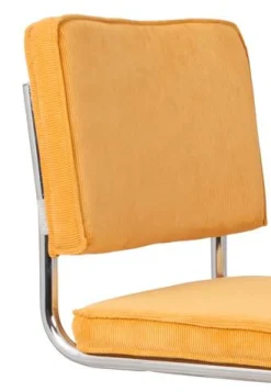 Zuiver Stol 'Ridge Kink' 50 cm - Gul