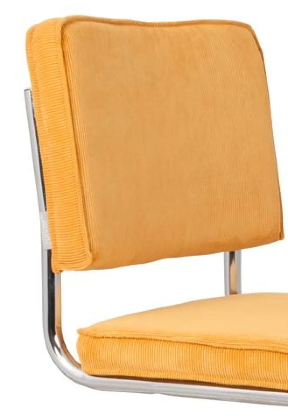 Zuiver Stol 'Ridge Kink' 50 cm - Gul
