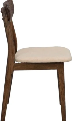 Rowico Home Stol 'Rodham' stol - Brun/Beige