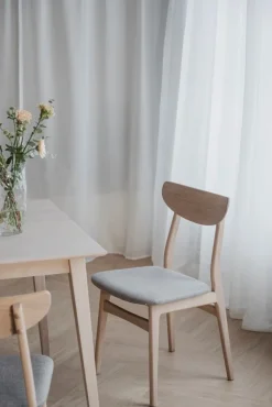 Rowico Home Stol 'Rodham'- Vitpigmenterad/Ljusgrå
