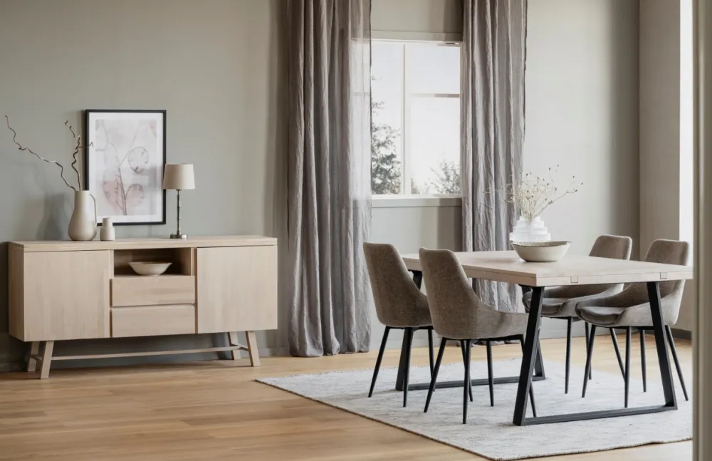 Rowico Home Stol 'Sierra' - Beige/Svart
