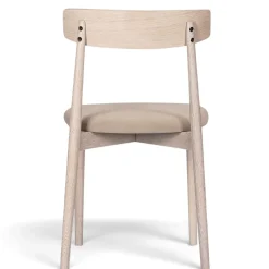 Reforma Stol 'Ystad' - Vit ek/Beige