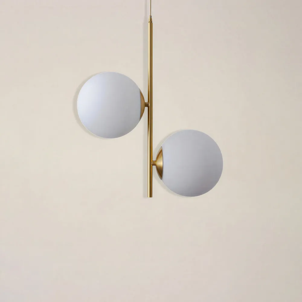 Reforma Taklampa 'Creme Satin' - Mässing