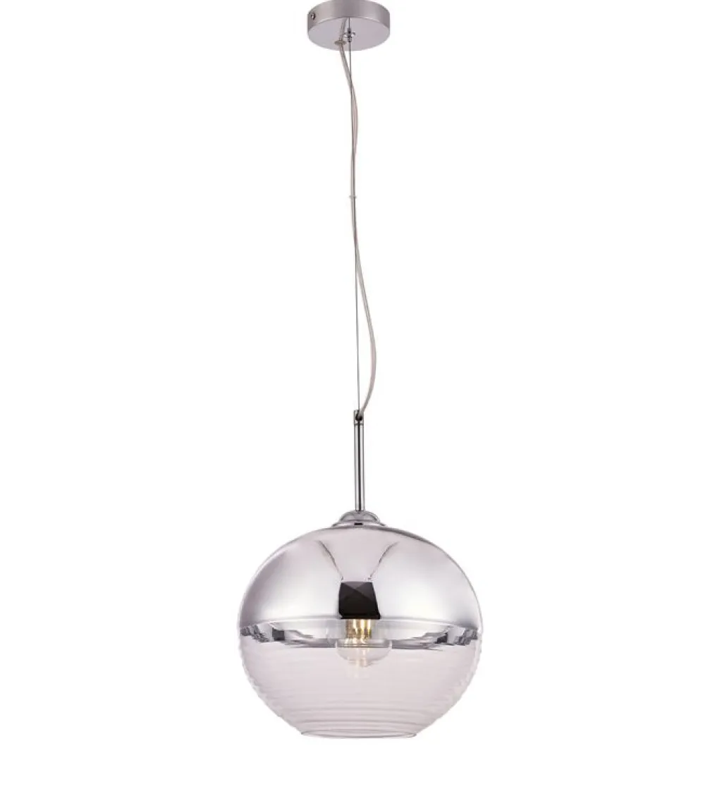 Fair Glare Taklampa 'Klot'- Silver
