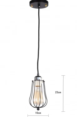 Fair Glare Taklampa 'Marconi' - Svart