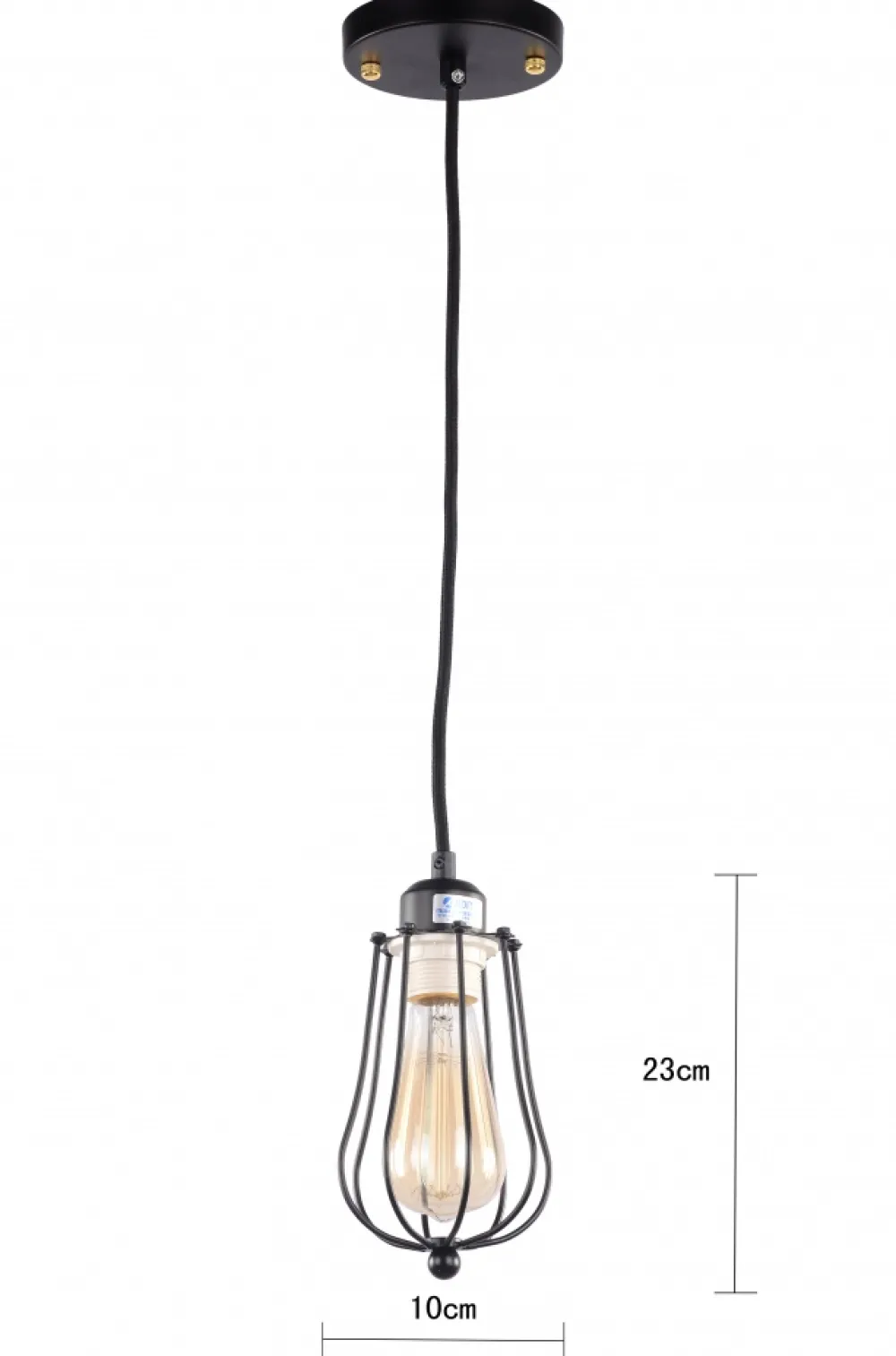 Fair Glare Taklampa 'Marconi' - Svart