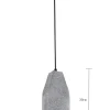 Fair Glare Taklampa 'Stone Cylinder' - Cement