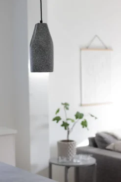 Fair Glare Taklampa 'Stone Cylinder' - Cement