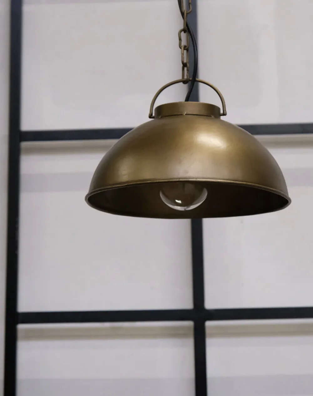 Trademark Living Taklampa 'Thormann' - Antik mässing