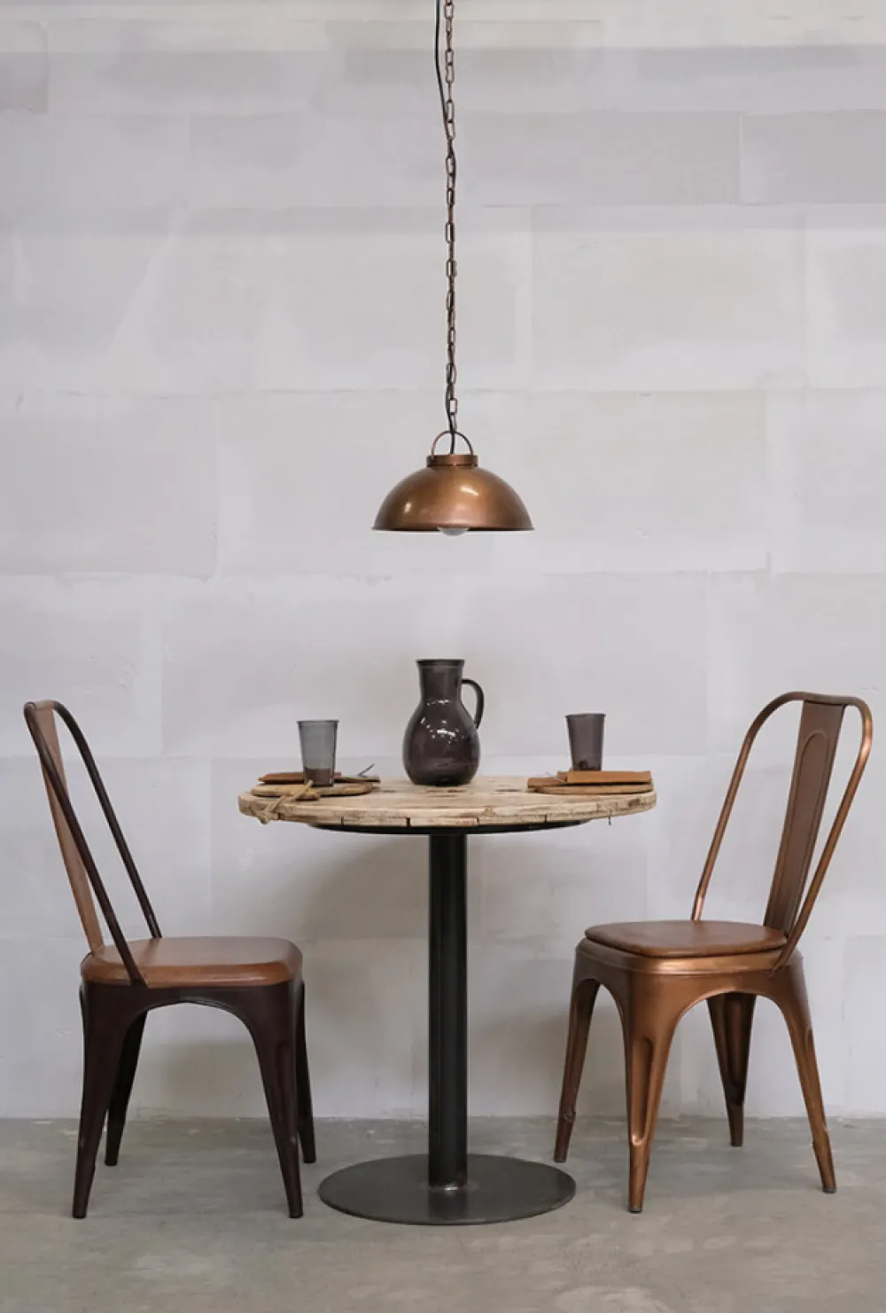 Trademark Living Taklampa 'Thormann' - Koppar