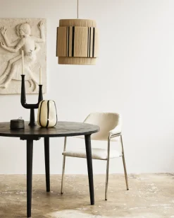 Nordal Taklampa 'Vinata' - Beige/Svart