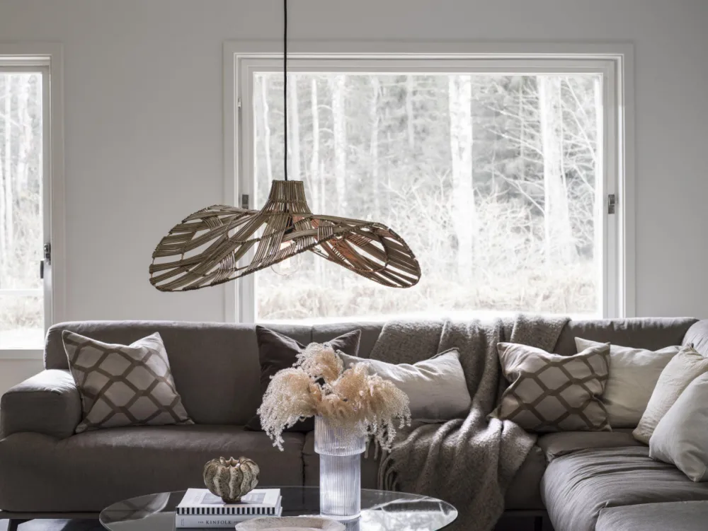 PR Home Taklampa 'Wella' 81cm - Natur