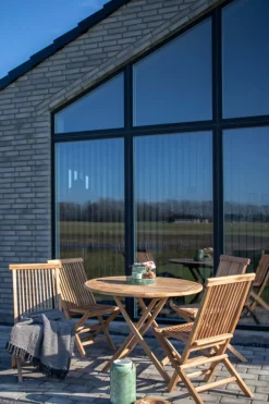 Garden Prestige Trädgårdsbord 'Oviedo' Runt 100cm - Ek