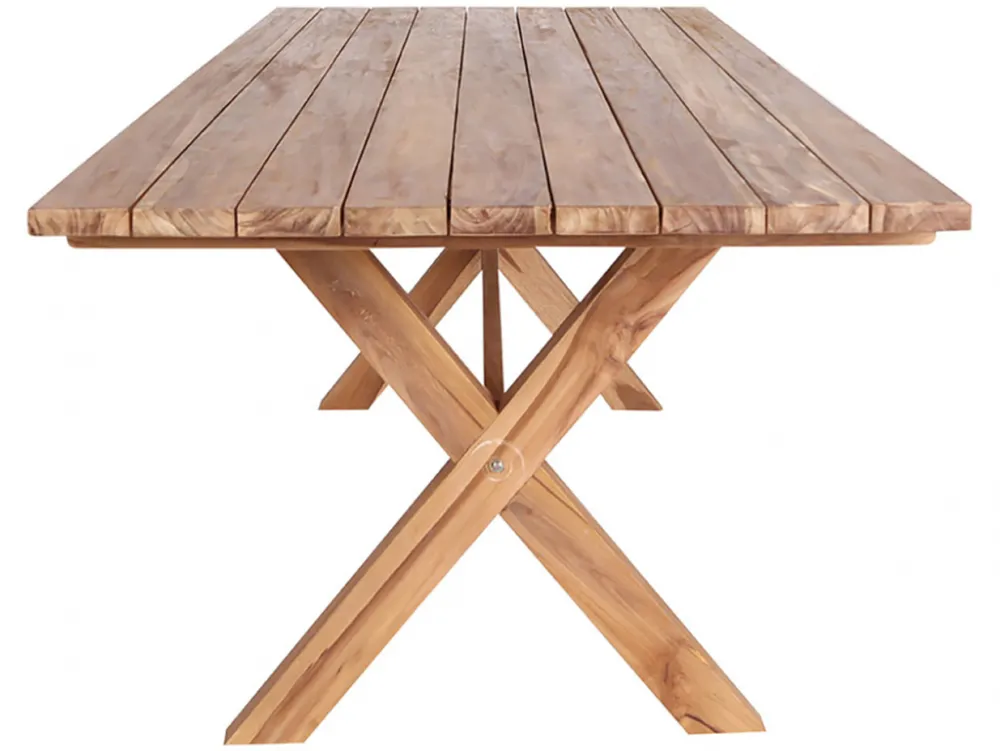 Garden Prestige Trädgårdsbord 'Oviedo' 200x90cm - Ek