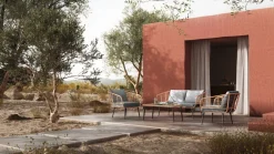 Garden Prestige Trädgårdsfåtölj 'Sardinia' - Natur/Grå