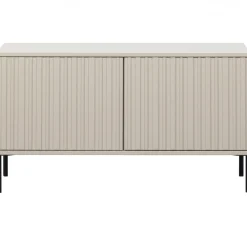 WOOOD TV-bänk ‘New Gravure’ 100 cm - Beige/Svart